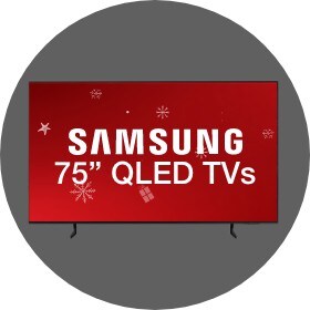 Big Savings 75 Inch Samsung QLED TVS
